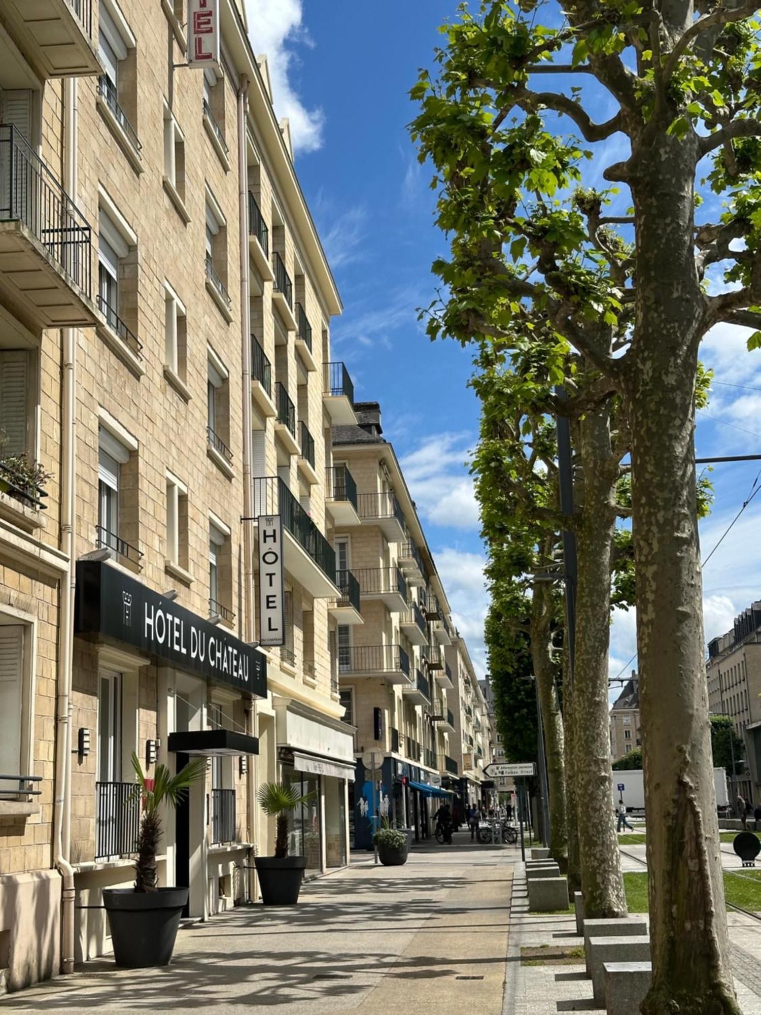 קאין Logis Hotel Du Chateau מראה חיצוני תמונה